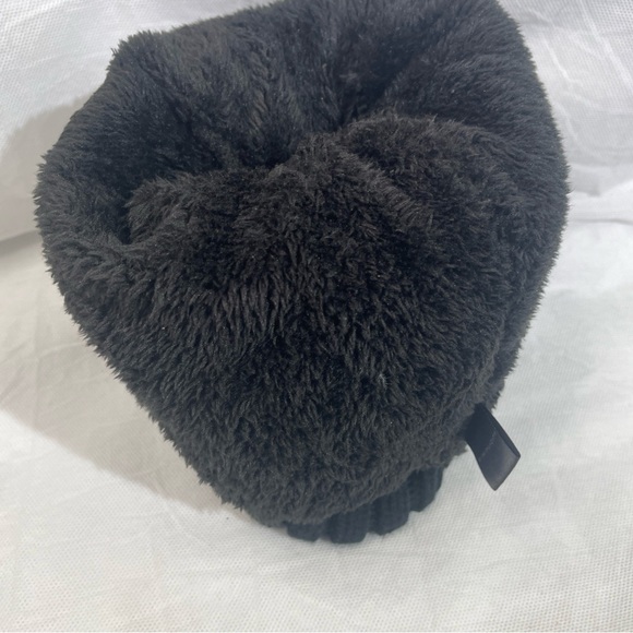 NWT Apollo Simplicity George Dickel Beanie Womens OSFM Black Pom Poof Whisky - Picture 8 of 11